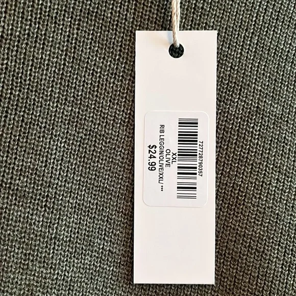 Olive green oversized knit sweater - Picture 3 of 3